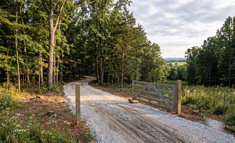 First Improvements to Make on Raw Land: Access, Clearing, and Camp